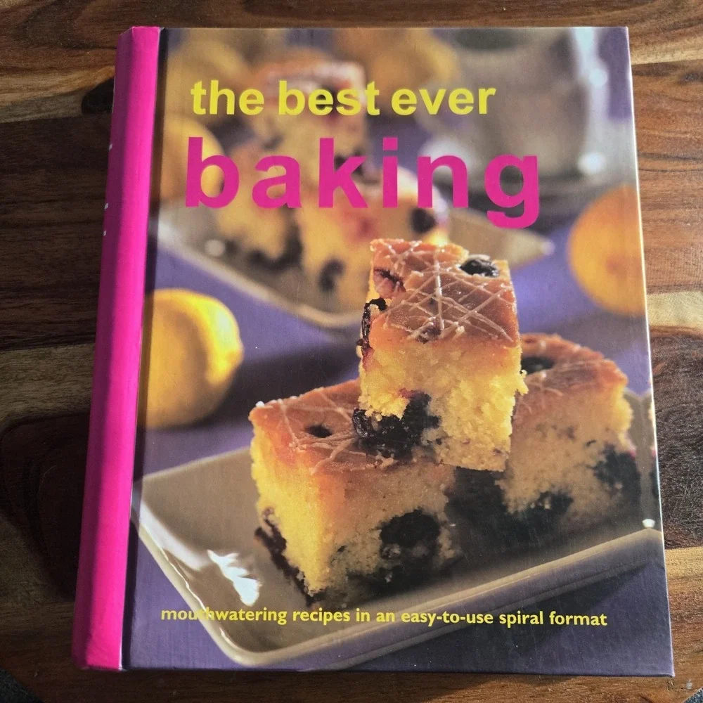 The Best Ever‎ Baking Mouthwatering Recipes Spiral-bound (Hardcover)